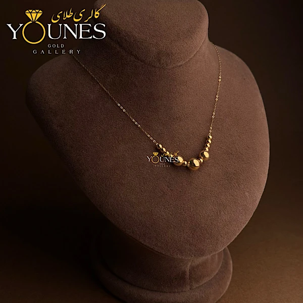 گردنبند تمام طلا گوی